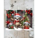 Weihnachtlicher Thermobecher | Edelstahl Tumbler mit...