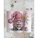 Thermobecher „Winterwichtel Rosa“ | Rundum...