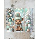 Thermobecher „Winter Puppy Mintgold“ | Rundum...