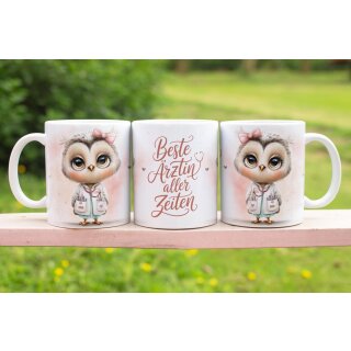 Tasse „Beste Ärztin aller Zeiten“ – Geschenk für Ärztinnen & medizinisches Personal