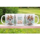 Tasse „Rutsch locker durch den Tag!“ –...
