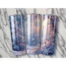 Tumbler Winterwald – Edelstahlbecher 590 ml mit...