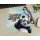Bedrucktes Brillenputztuch / Glasreinigungstuch / Display-Tuch – Motiv Panda „Schmutzfrei sieht die Welt gleich besser aus!“