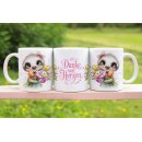 Personalisierbare Tasse „Danke von Herzen“ |...