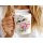 Tasse „Eine Kollegin wie dich findet man nur einmal“ – Süßer Hase mit Blumenstrauß – Geschenk zum Danke sagen