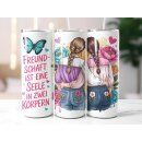 Freundschafts-Tumbler – „Eine Seele in zwei...