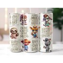 Tumbler „Kaffee & Chaos“ – Lustige...