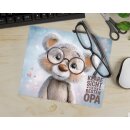 Brillenputztuch „Klare Sicht für den besten...