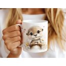 Keramiktasse „Danke von Herzen“ –...