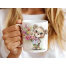 Keramiktasse „Du bist ein Geschenk“ –...