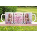 Happy Birthday Tasse – Zauberhafte Prinzessin im...