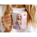 Happy Birthday Tasse – Zauberhafte Prinzessin im...