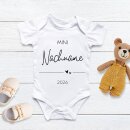 Babybody „Mini Nachname“ –...