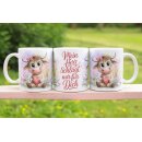 Romantik-Tasse „Mein Herz schlägt nur für...
