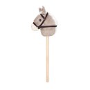 Jabadabado Steckenpferd mit Zaumzeug – 97 cm |...