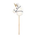 Jabadabado Steckenpferd Einhorn – 97 cm | Einhorn...