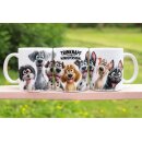 Hunde-Tasse „Trinknapf für...