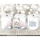 Spardose „Babykasse“ mit Teddybär...