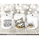 Spardose „Irgendwann bin ich reich“ mit...