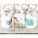 Spardose „Reisekasse“ mit Bär –...