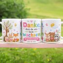 Dankeschön-Tasse „Danke, dass du uns beim...