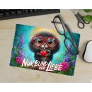 Brillenputztuch „Nur blind vor Liebe“ –...