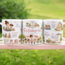 Erzieherin-Tasse „Mit Herz, Hand &...