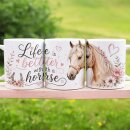 Pferde-Tasse „Life is Better with a Horse“...