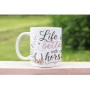 Pferde-Tasse „Life is Better with a Horse“...
