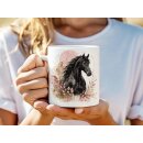 Pferde-Tasse „Die Sprache der Pferde ist ohne...