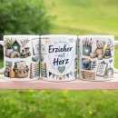 Erzieher mit Herz Tasse – Wertschätzendes...
