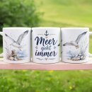 Maritime Tasse „Meer geht immer“ –...