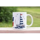 Maritime Tasse „MOIN MOIN“ –...