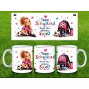 Schulkind Tasse Mädchen Fußball – Team...