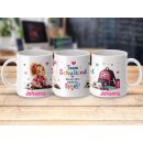 Schulkind Tasse Mädchen Fußball – Team...
