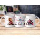 Schulkind Tasse Mädchen Fußball – Team Schulkind | Geschenk zur Einschulung für kleine Fußballerinnen