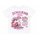 Kinder T-Shirt „Schulkind 2026 – Mein...