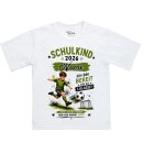 Personalisiertes Kinder T-Shirt „Schulkind 2026“ mit Fußball & Wunschname