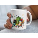 Schulkind Tasse Dino – Hurra ich bin ein Schulkind...