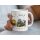 Schulkind Tasse Dino Baustelle – Auf ins Abenteuer Schule | Geschenk zur Einschulung für kleine Baustellenfans