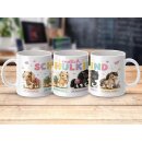 Schulkind Tasse Pferde – Endlich Schulkind | Geschenk zur Einschulung für kleine Pferdefans