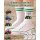 Personalisierte Kindersocken mit Traktor & Namen – Bio-Baumwolle – verschiedene Traktormotive & Farben weiß-schwarz 27-31 Traktor 1
