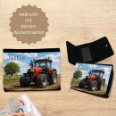 Personalisierte Kinder-Geldbörse Roter Traktor...