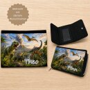 Personalisierte Kinder-Geldbörse Dinosaurier –...