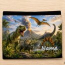 Personalisierte Kinder-Geldbörse Dinosaurier –...