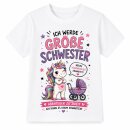 Kinder T-Shirt „Ich werde große...