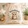 Personalisierter Turnbeutel Eule mit Name – Wechselkleidung | Canvas-Look Natur