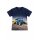 S&C Kinder T-Shirt H600 – Dunkelblaues Kinder-Shirt mit großem Traktor-Motiv