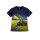 S&C Kinder T-Shirt H607 – Dunkelblaues Kinder-Shirt mit Fendt Traktor und Frontlader