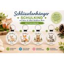 Personalisierter Schlüsselanhänger Schulkind...